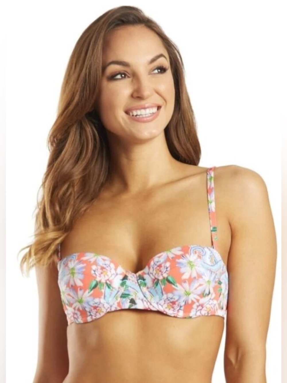 Johnny Was Drew Bikini Top Removable Strap